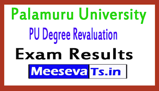 Palamuru University Degree Revaluation Exam Results