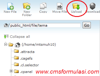 Install Template Baru Di CMS Formulasi