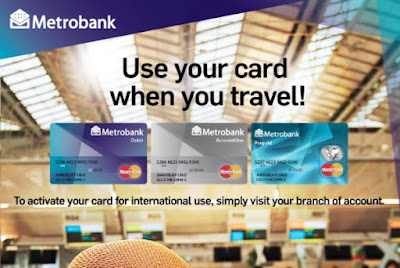 Open Metrobank atm and passbook savings account requirements for OFW, students