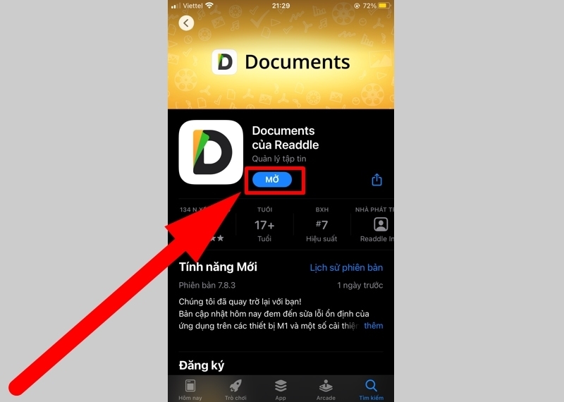 Tải ứng dụng Documents