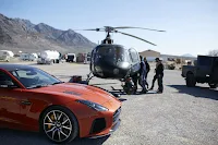 Michelle Rodriguez reaches 201 mph in Jaguar F-Type SVR