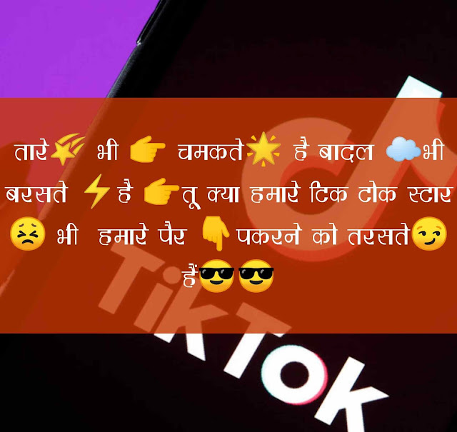 Tik Tok Status, Tik Tok Status In Hindi, Tik Tok Whatsapp Status, Funny Tik Tok Status