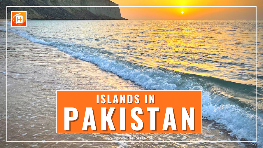 Sunset view of Pakistan's picturesque island for Pakistan Travel Guide by Travelling Hopper