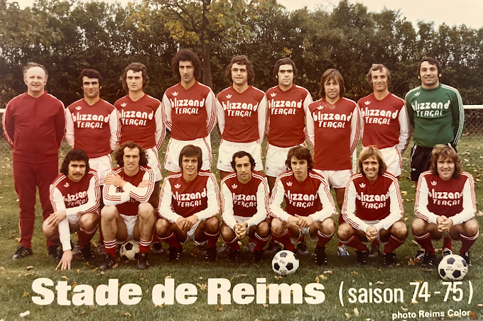 STADE DE REIMS 1974-75.