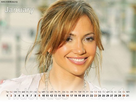 Jennifer Lopez Calendar 2011 Wallpapers