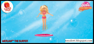 McDonalds Barbie in a Mermaids Tale 2010 toys - Merliah The Surfer