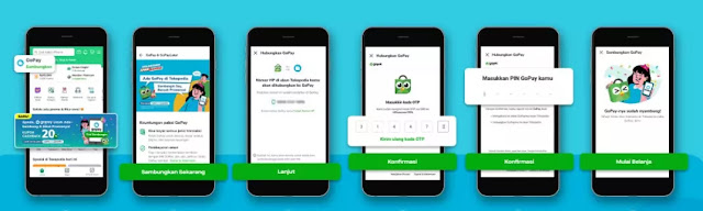 bayar tokopedia pakai gopay