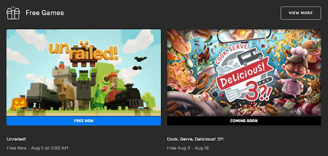 Epic Games Store free game on August 5th