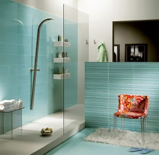 Beautiful bathrooms blue