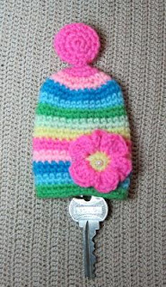 Free amigurumi key cozy pattern