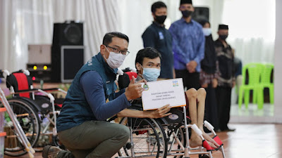 Jabar Bantu Bangun Kobong Ponpes Darussalam Ciamis