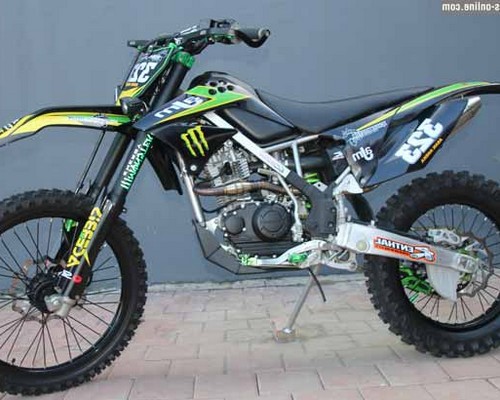 Modifikasi klx 150 supermoto motor kawasaki buat adventure 