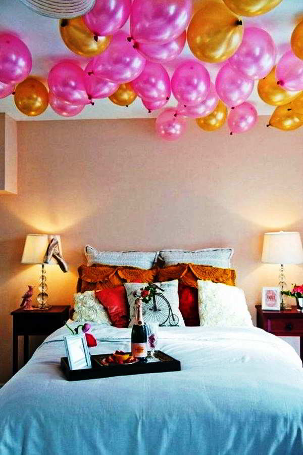 45 dekorasi  interior kamar tidur pengantin  romantis 