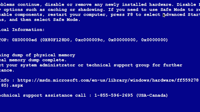 Blue-Screen-troubleshoot-harware-problem-Computer-common-Problems-And-Solutions-In-English