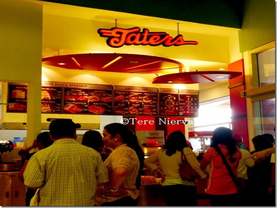 Taters Abreeza Ayala Mall Davao | pic c/o Tere Nierva