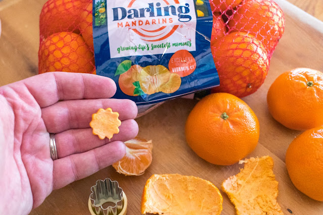 How to Make a Darling Clementines Flower Food Art School Lunch!
