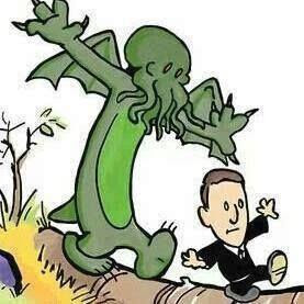 Meme de humor sobre Lovecraft