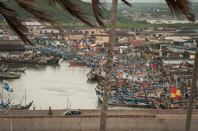 Vedere din Elmina Castle, Ghana