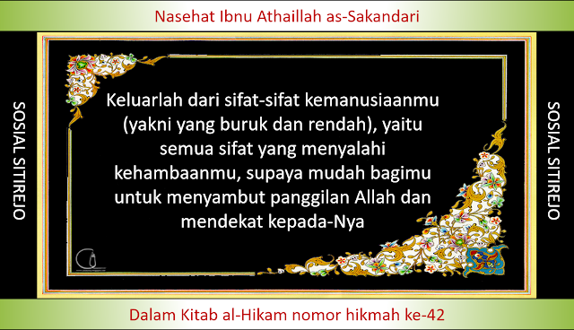 Apa yang Dimaksud dengan Ubudiyah? Inilah Penjelasan dari Ibnu Athaillah as-Sakandari