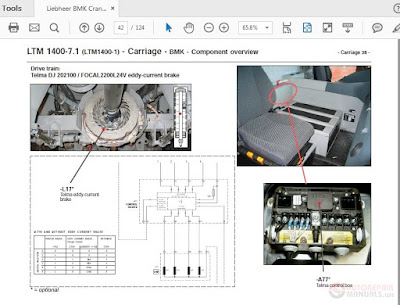 Liebherr Mobile Crane & Crawler Crane Shop Manual Full DVD