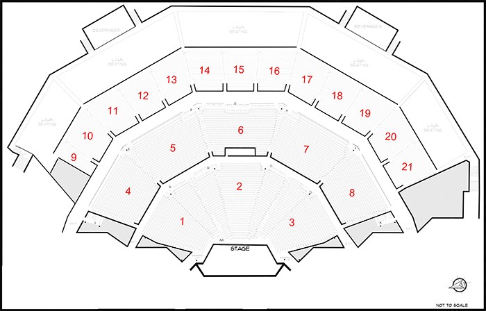 marcus amphitheater seating - American Family Insurance Amphitheater Summerfest The World