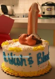 A Naughty Party Cake image