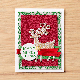 Craft with Beth: Stampin' Up! Dashing Along Host Designer Series Paper DSP Card Sample Graphic 