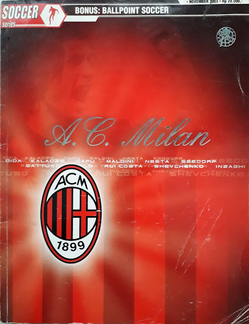 MAJALAH SOCCER SERIES: AC MILAN (EDISI NOVEMBER 2003)