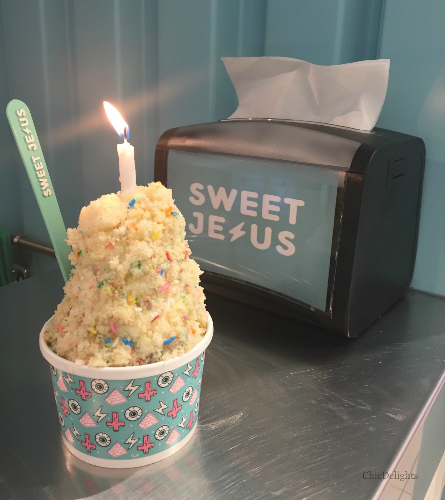 Birthday Time: Sweet Jesus Soft Ice Cream - Chic Delights