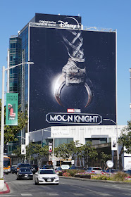 Giant Moon Knight series premiere billboard