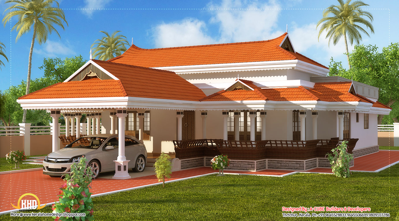  Kerala  model  house  design  2292 Sq Ft Kerala  home  