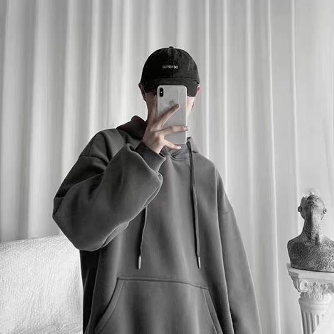 [ jaystoree ] [Mã 88FASHIONSALE giảm 15K đơn 150K] Áo Hoodie Nỉ bông TRƠN màu Xám/Xám xanh UNISEX/Nam nữ unisex/ HOODIE TRƠN