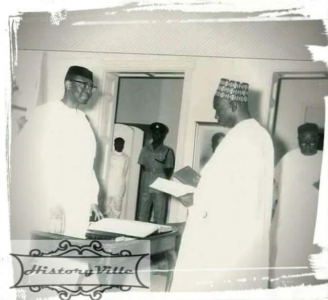 Swearing in of Nigeria's first prime minister