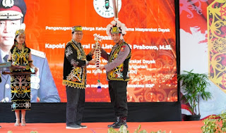 Polri dan Majelis Adat Dayak Nasional Sinergi Berkomitmen Kawal Pembangunan IKN 