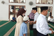 Safari Ramadhan Kanit Binmas Polsek Jatiasih Berikan Tausiah di Masjid Almuaz Azazid