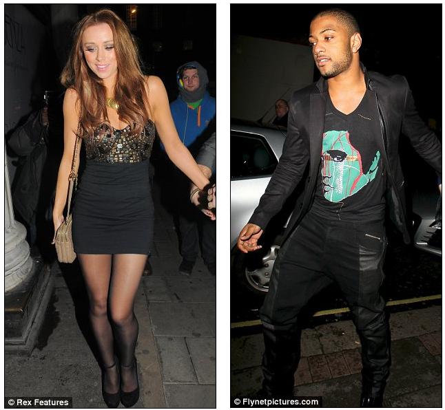 Ready for a good time Una arrived at the party with her boyfriend Ben Foden 