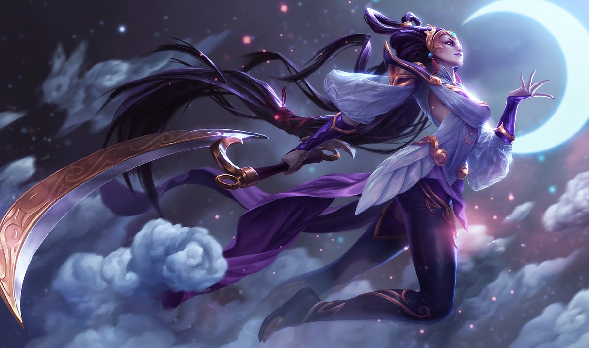 Diana League of Legends Wallpaper