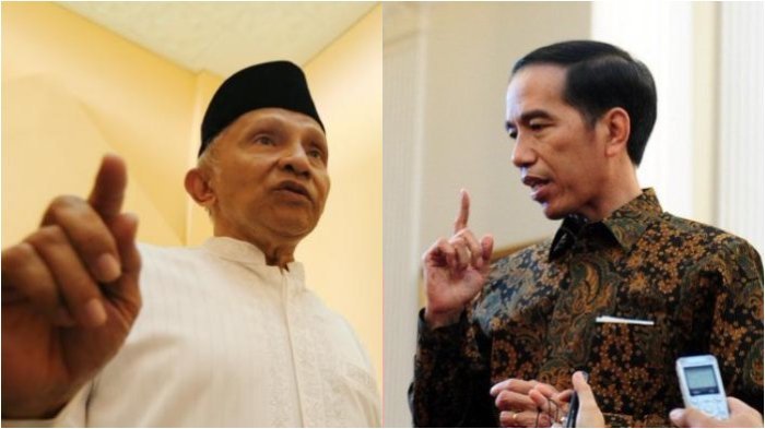Sentil Jabatan 3 Periode, Amien Rais Sebut Jokowi Gila Kekuasaan