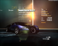 NFS UnderGround 2 Gaming Cars