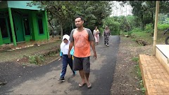 Jalan Hasil TMMD di Desa Kalirejo Talun Sangat Bermanfaat Bagi Warga