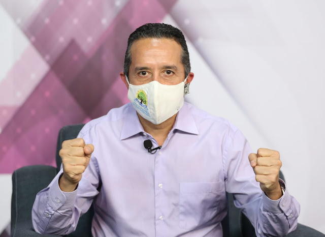 Decreta el gobernador el uso obligatorio del cubrebocas en Quintana Roo