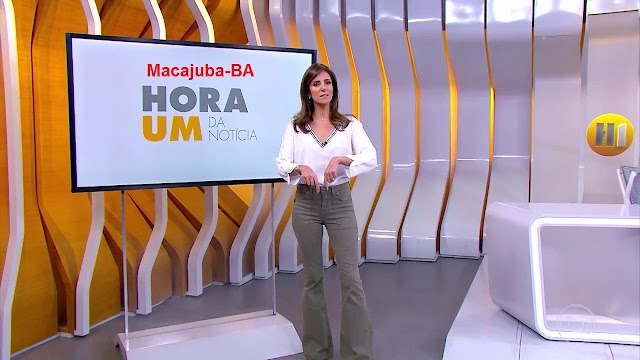 Macajuba é citada na previsão do Tempo do Jornal Hora 1 da Globo