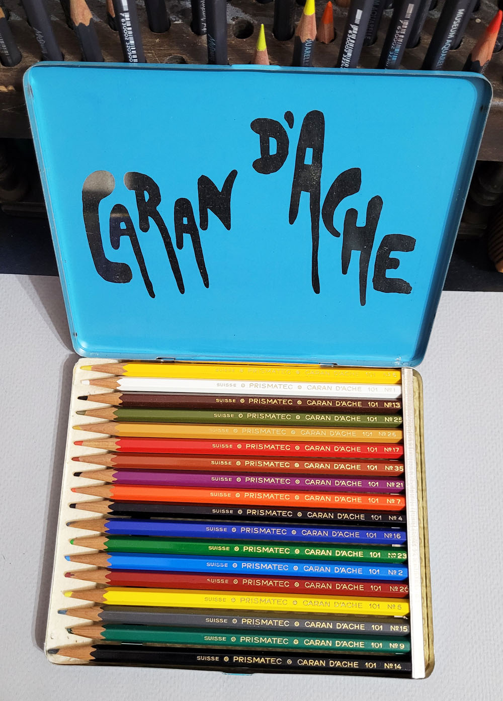 Fueled by Clouds & Coffee: Vintage Colored Pencils, Part 6: Col-erase
