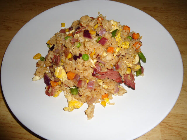 Beef Pastrami Fried Rice