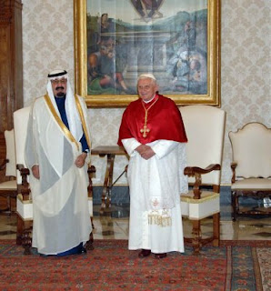 Visita histórica del Rey de Arabia al Vaticano