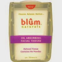 iHerb Coupon Code YUR555 Blum Naturals, Oil Absorbing Facial Tissues, 50 Sheets