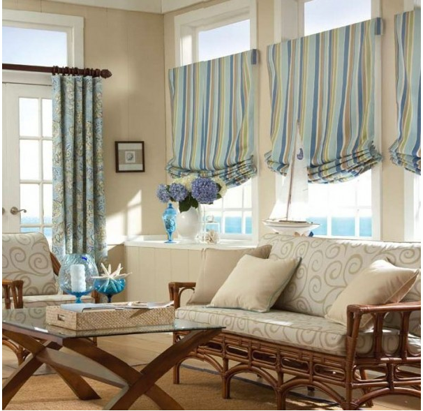 Modern Furniture: 2013 Luxury Living Room Curtains Designs ...