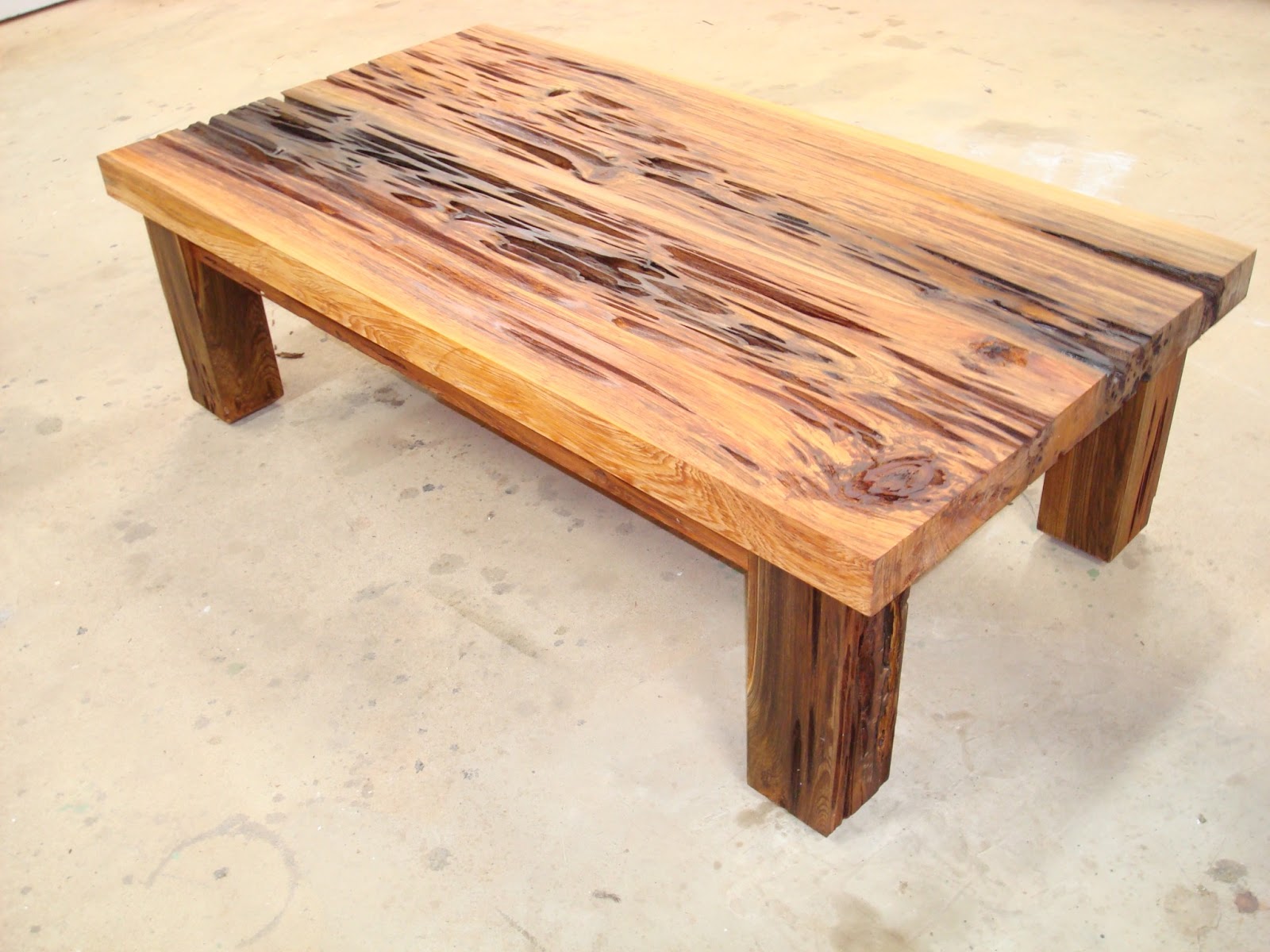 Handcrafted Rustic Cypress Tables - ALL Wood Furniture