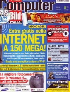 Computer Bild Italia 196 - Agosto 2014 | ISSN 1824-9906 | PDF HQ | Mensile | Computer | Tecnologia
Computer Bild Italia è la versione italiana della rivista di tecnologia più venduta in Europa, è la testata più completa e aggiornata in materia di Tecnologia ed Elettronica di consumo. Test rigorosi, staff europeo altamente specializzato, accuratezza delle informazioni, fanno di Computer Bild Italia la migliore guida all'acquisto del mercato, la più autorevole. Indirizzata ad un lettore attento ai contenuti e alla precisione delle informazioni fornite, Computer Bild Italia è capace di interessare e coinvolgere sia l'utilizzatore evoluto sia l'utente alle prime armi.