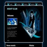 Night Club CSS Templatee